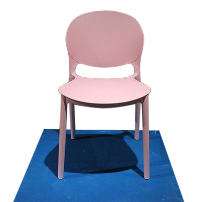 Bon prix Chaise moderne en plastique rose durable, ergonomique, confortable, légère et empilable pour bureau, salle de conférence, salle d'attente en ligne