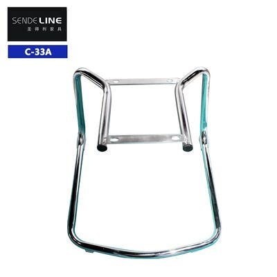 Bon prix Une chaise de bureau moderne robuste avec un cadre métallique en couleur galvanisée, base de chaise de bureau en ligne
