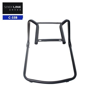 Bon prix Chaise de bureau élégante en fer noir, structure métallique, base de chaise de bureau, 515×515×370mm en ligne