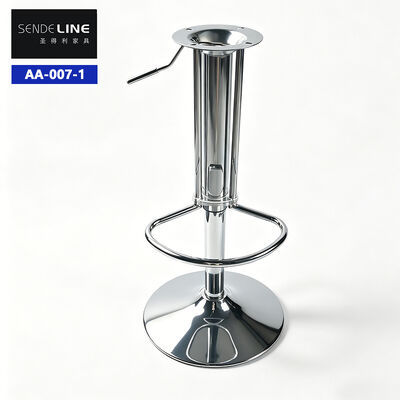 Bon prix Base de tabouret de bar avec réglage de hauteur de 515-775 mm, rotation à 360 ° et construction en fer durable pour les lieux de loisirs en ligne