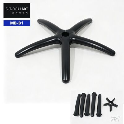 Bon prix Base détachable en fer à cinq branches, pression statique 1136KG, pour chaise de bureau pivotante de remplacement En ligne
