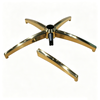Bon prix Plaqué en or de 700 mm de diamètre remplacer la base de la chaise de bureau avec 1136 kg de pression statique En ligne